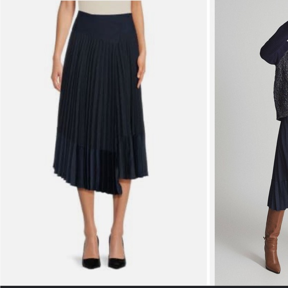 NWT Reiss Iris pleated midi skirt - Picture 2 of 6